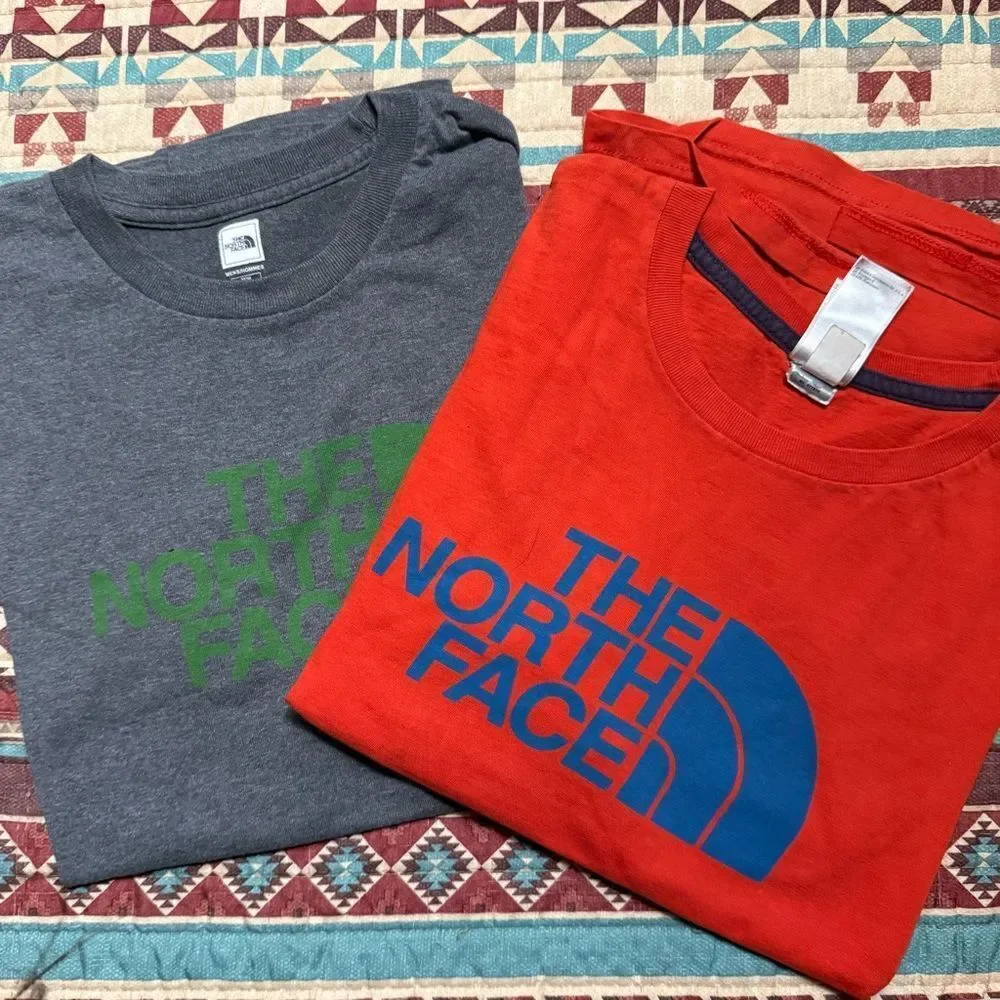 The North Face t-shirt bundle of 2 size medium